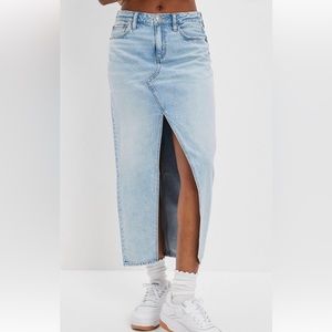 NWT AE denim skirt size 14